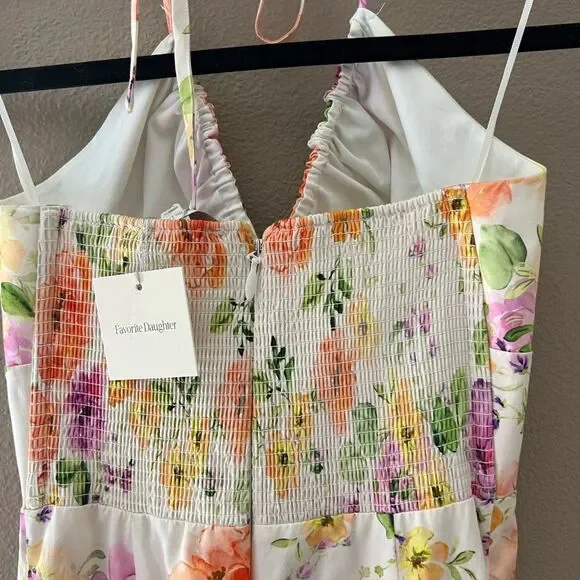 NWT Favorite Daughter Halting Traffic Dress in Oahu Watercolor